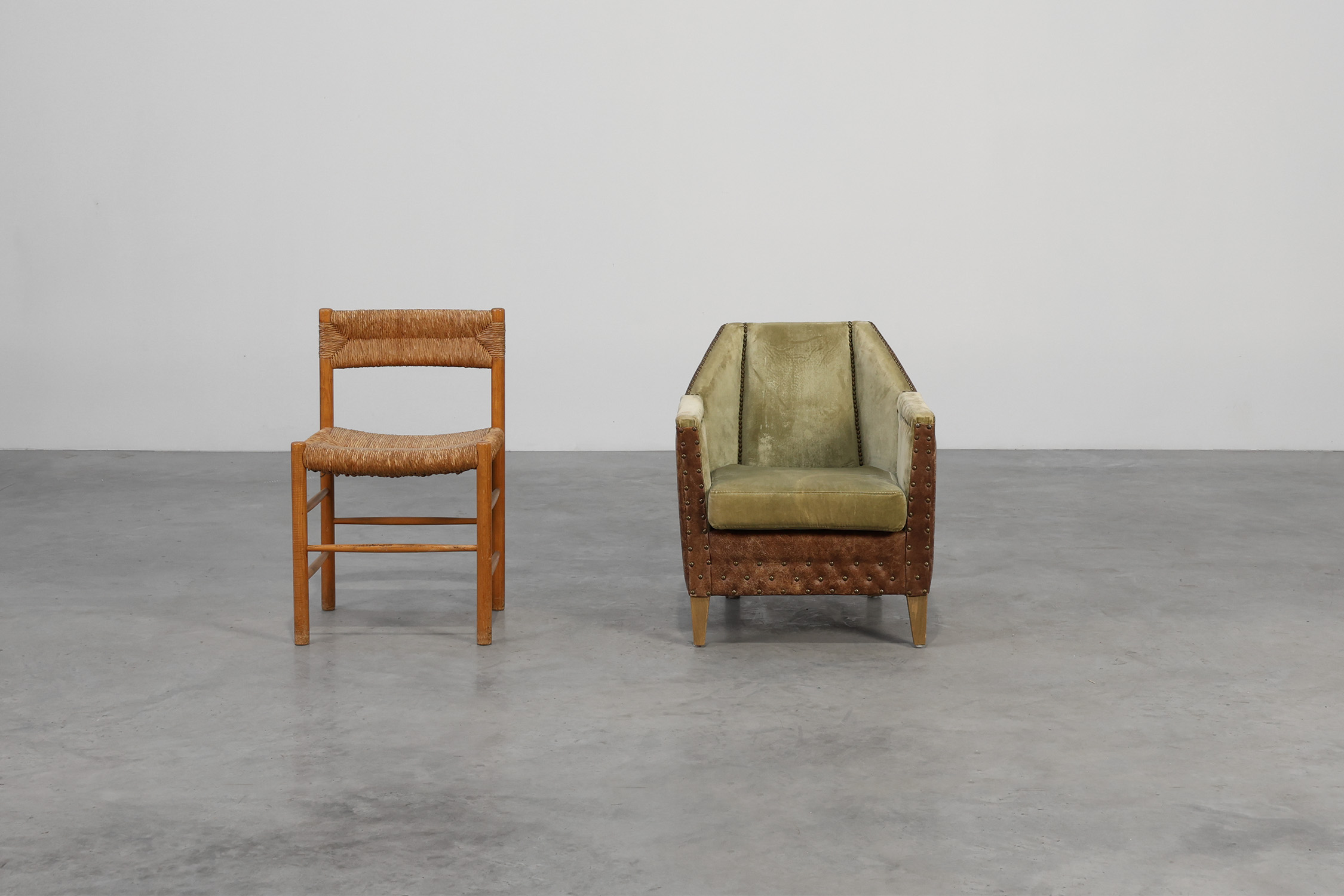 Sculptural Art Deco Armchair, France 1930sthumbnail